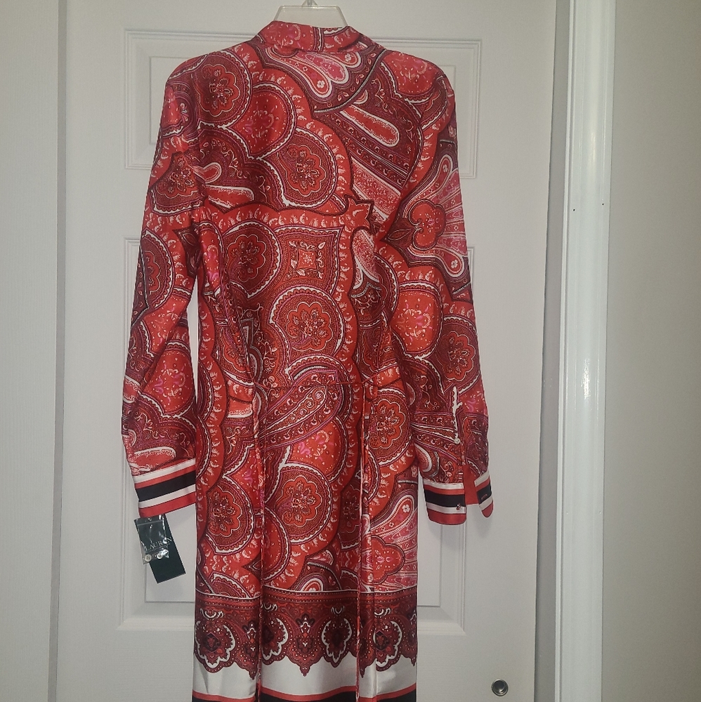 Ralph Lauren paisley print dress